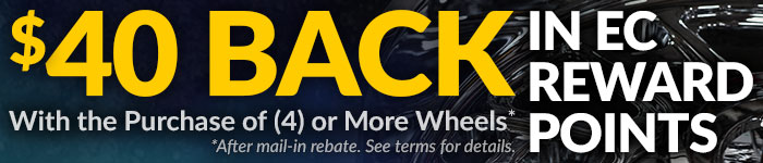 $40 Back in EC Rewards after Mail-In Rebate. See Terms for Details. $40 Back EC Rewards after Mail-in Rebate