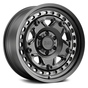 Black Rhino Grange Matte Black W/ Machined Tint Ring