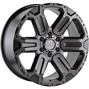Black Rhino Wanaka Matte Gunmetal W/ Brushed Face