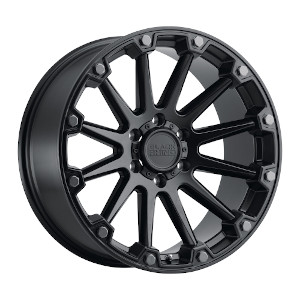 Black Rhino Pinnacle Gloss Black W/ Gunmetal Bolts