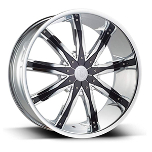 Borghini B9 Chrome w/ Black Inserts