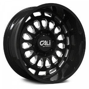 Cali Offroad Paradox 9113 Gloss Black W/ Milled Spokes