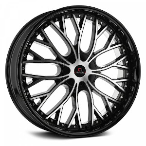 Cavallo CLV-33 Gloss Black W/ Machined Face