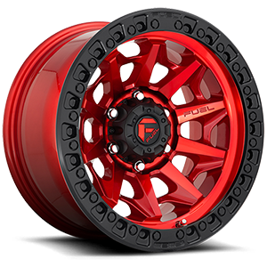 Fuel Covert D695 Candy Red W/ Black Lip