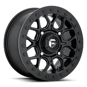 Fuel UTV Tech D916 Matte Black Beadlock