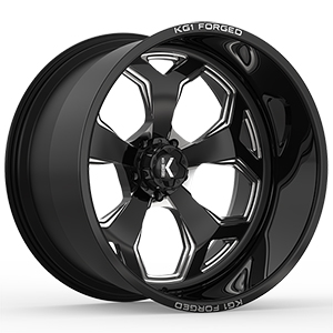 KG1 Forged Knox KF008 Gloss Black Machined