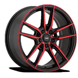 Konig Myth 55 Gloss Black W/ Red Tint