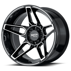 Moto Metal MO994 Gloss Black W/ Machined Face