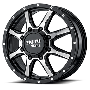 Moto Metal MO995 Gloss Black W/ Machined Face Front