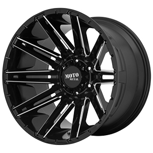 Moto Metal MO998 Gloss Black W/ Milled Spokes