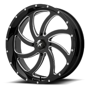 MSA Offroad M36 Switch Black W/ Milled Spokes