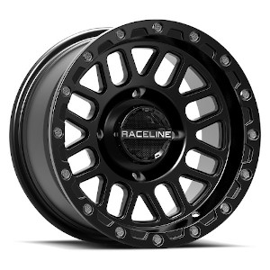 Raceline A93 UTV Podium Beadlock Black