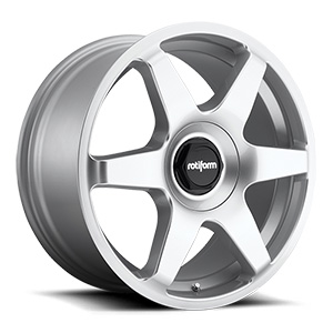 Rotiform Six R114 Gloss Silver