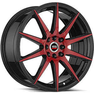 Spec-1 SP-51 Gloss Black Red