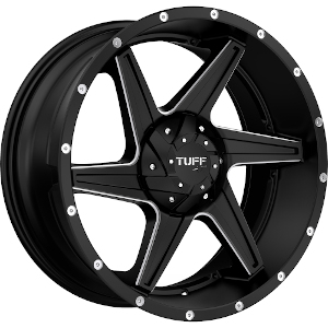 TUFF A.T. T11 Satin Black Milled