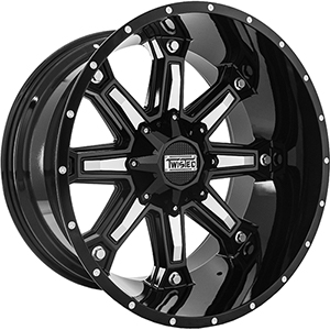 Twisted Offroad Wraith T-23 Black Machined