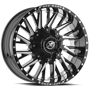 XF Offroad XF-226 Gloss Black Milled