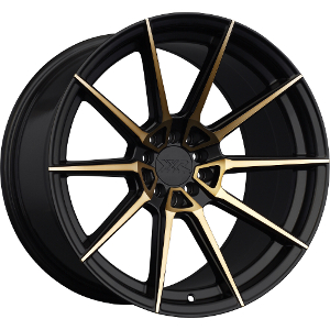 XXR 567 Black W/ Bronze Spokes