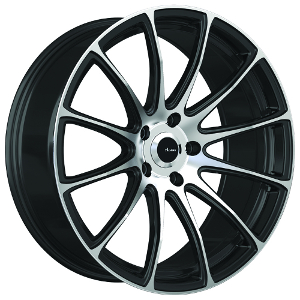 Advanti Racing Svelto 85 Matte Black W Machined Face