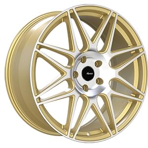 Advanti Racing Classe 88 Gold W Machined Face