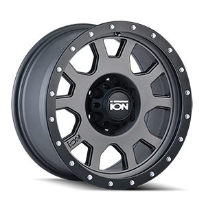 Ion Alloy 135 Matte Gunmetal W/ Black Beadlock