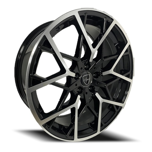 Elegance E009 Gloss Black Machined