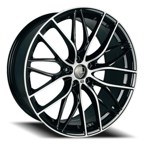 Elegance E010 Gloss Black Machined