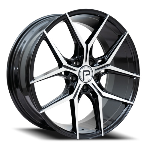 Pinnacle Splendent P204 Gloss Black Machined