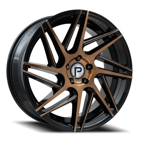 Pinnacle Swerve P104 Gloss Black W/ Bronze Face