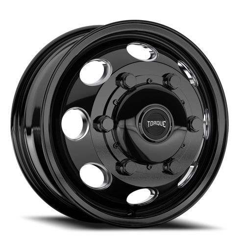 Torque Wheels Tw512C Revolver Dually Gloss Black W/ Milled Spokes