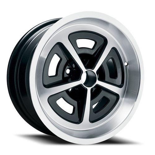 US Wheel Aluminum Ford Magnum Black Machined