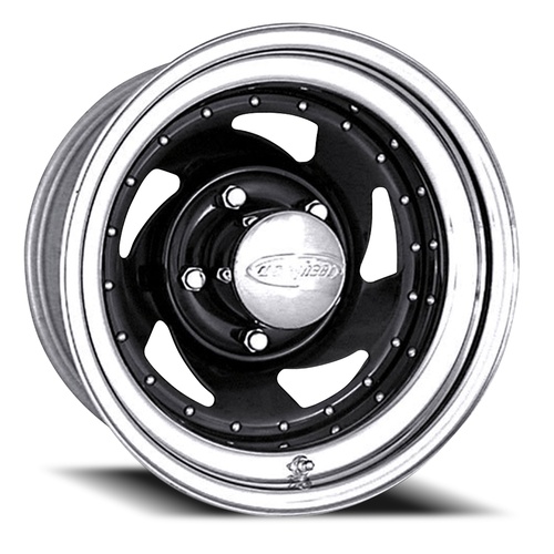 US Wheel Blade Black And Chrome