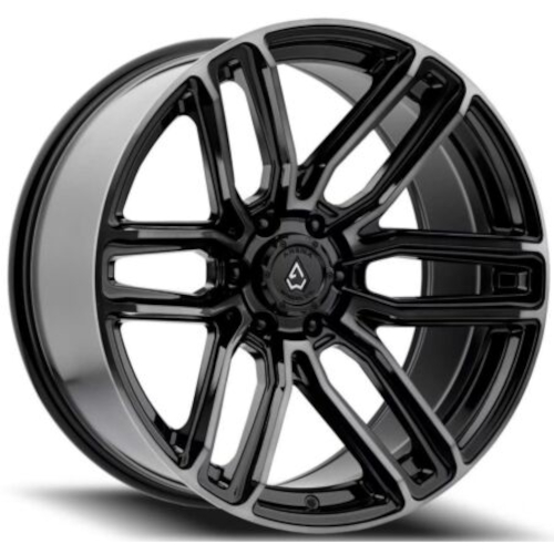 Arena A111 Supreme Brushed Gloss Black With Dark Tint