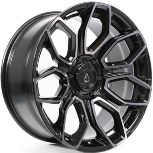 Arena A116 Cobra Brushed Gloss Black With Dark Tint