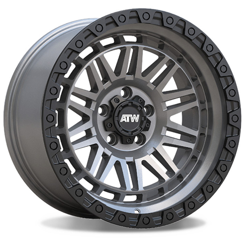 ATW Offroad Yukon Satin Gunmetal W/ Black Lip