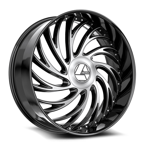 Azara AZX-101 Gloss Black Machined