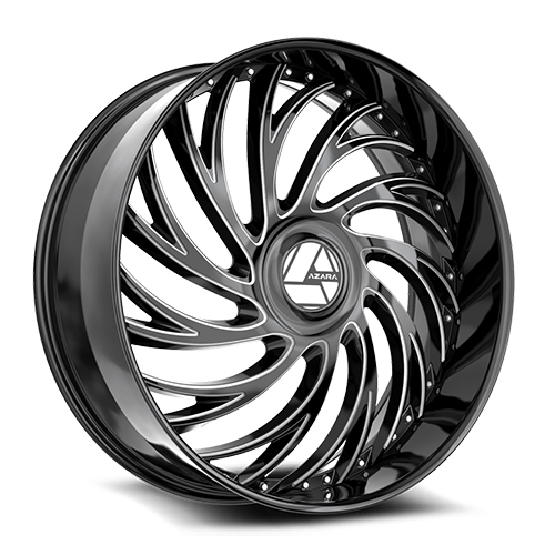 Azara AZX-101 Gloss Black Milled
