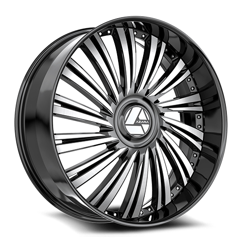 Azara AZX-102 Gloss Black Machined