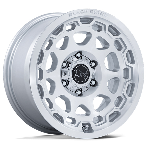 Black Rhino Congo BR026 Gloss Silver With Machined Face