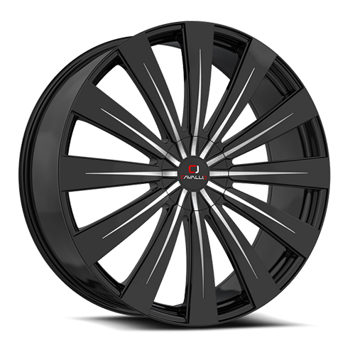 Cavallo CLV-49 Gloss Black Machined