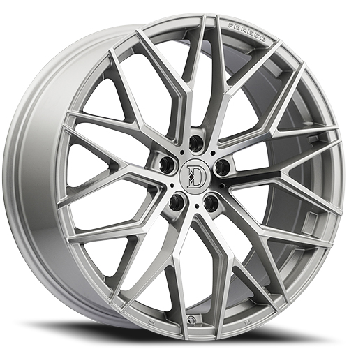 Defy Road Wheels D07 Silver Machined