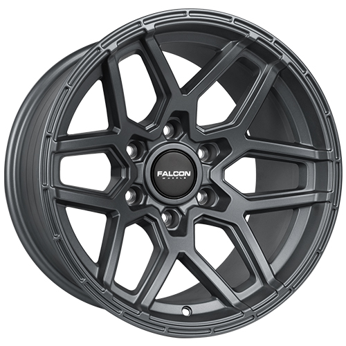 Falcon Wheels T9 Atlas Matte Gunmetal