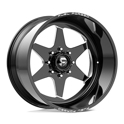 Fuel Forged FF115 Gloss Black Milled