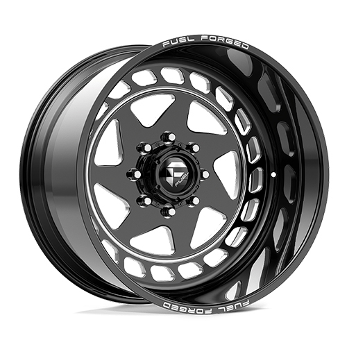 Fuel Forged FF117 Gloss Black Milled
