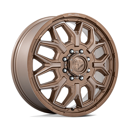 Fuel Flux Dually D876 Platinum Bronze Front