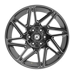 Gear Offroad 777Bm Gloss Black Milled