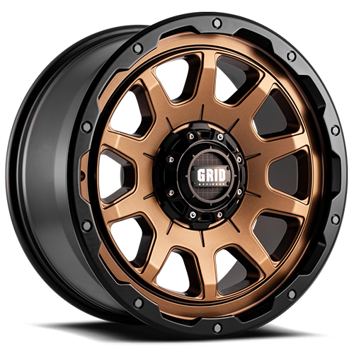 Grid Offroad GD15 Matte Bronze W/ Black Lip