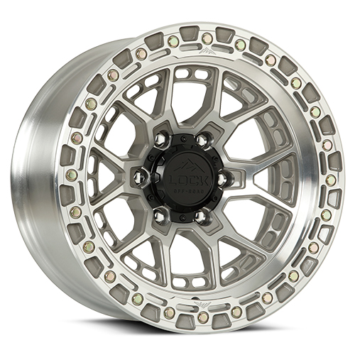 Lock Offroad Commando Machined With Clear Coat