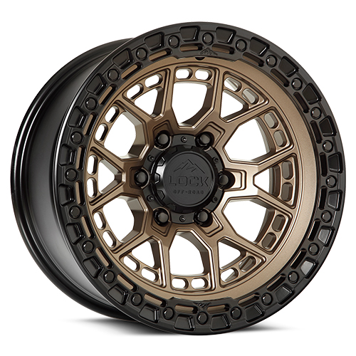 Lock Offroad Commando Matte Bronze With Matte Black Ring