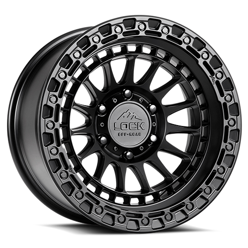 Lock Offroad Mojave Matte Black With Matte Black Ring